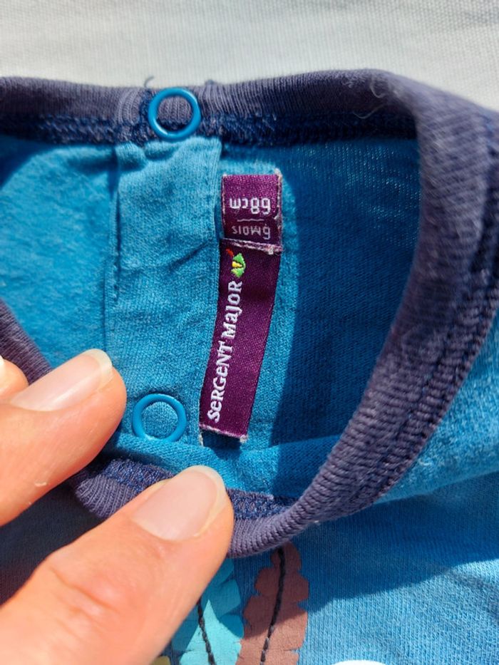 Tee shirt 6 mois sergent major - photo numéro 2