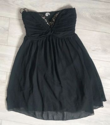 Robe bustier noir
