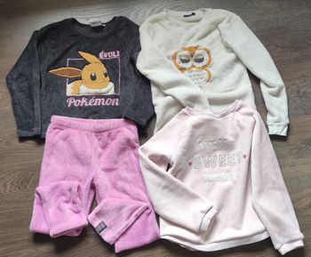 lot pyjama 8-10-12 ans