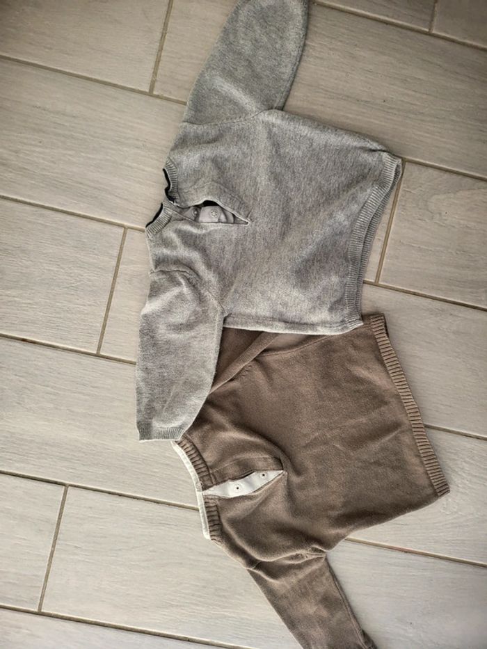 Lot de pulls Kitchoun garcon 9mois - photo numéro 3