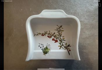 Ramasse miette en porcelaine R made in France