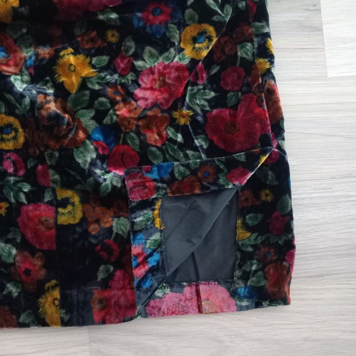 Jupe imprimé à fleurs Vintage Yessica taille M - photo numéro 2