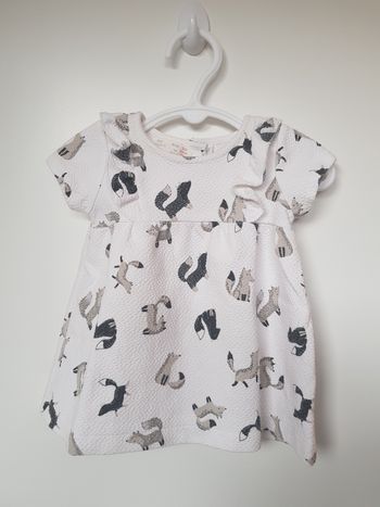 Zara - Robe courte à manches courtes