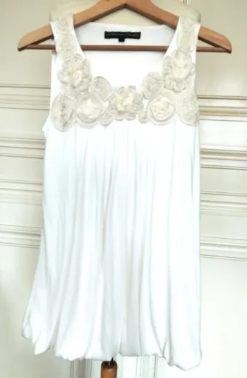 Mela Loves London Robe Ballon Rosaces Reliefs TM