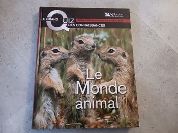 livre le monde animal Le grand Quiz des connaissances