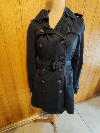 Trench bleu marine taille M 38