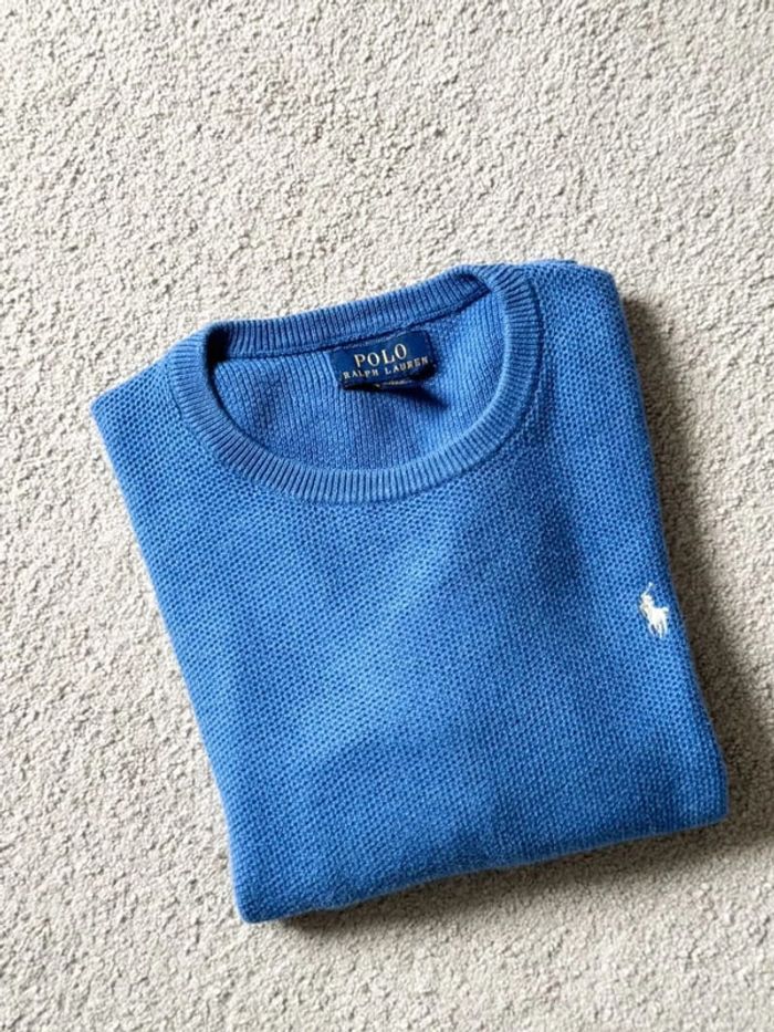Pull en Mailles Ralph Lauren - Bleu