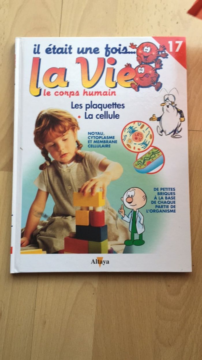 Livre+dvd il était une fois la vie les petites plaquettes n.17 - photo numéro 3