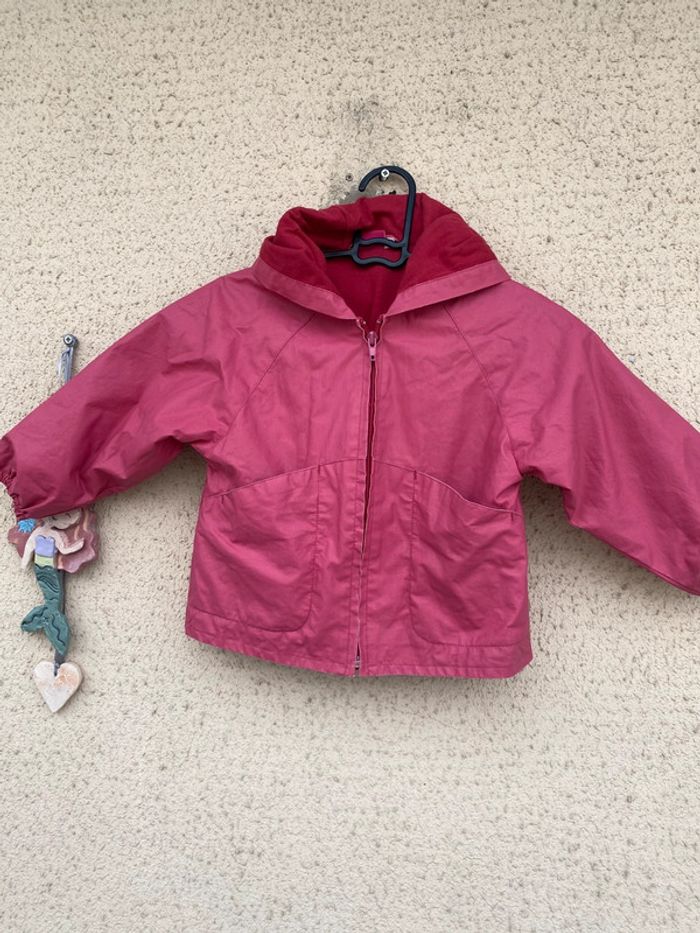 Veste parka k-way pluie - photo numéro 2