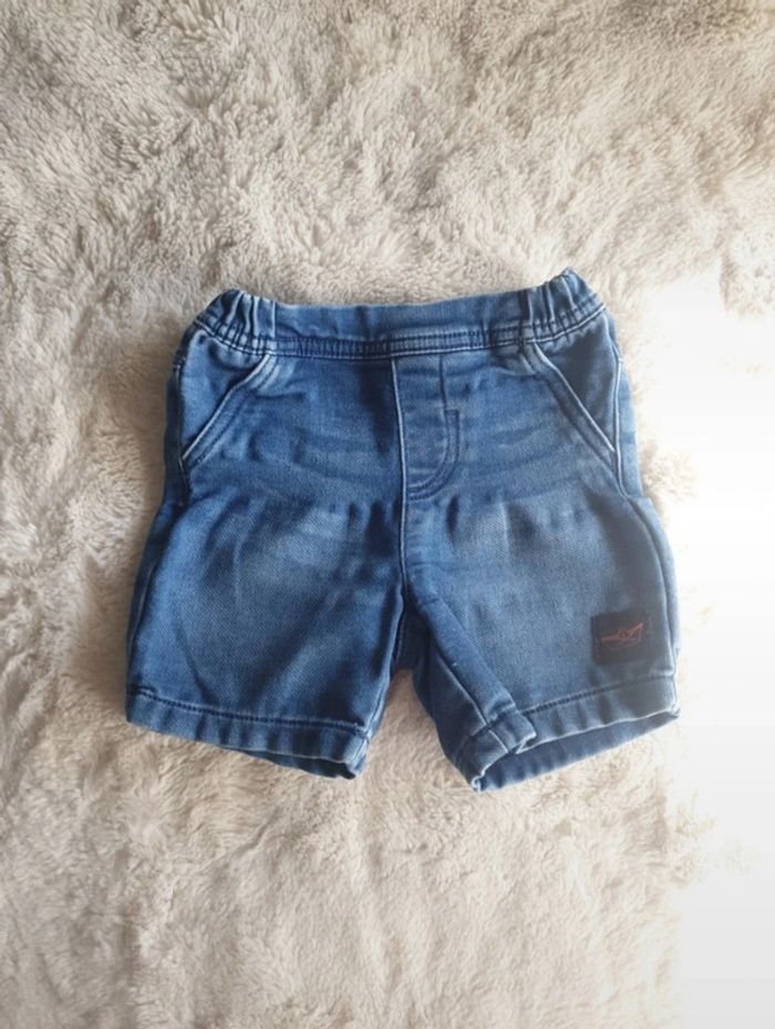 Short en jeans