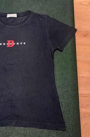 Tee Shirt Burberry London Taille S / XS Femme Noir coton