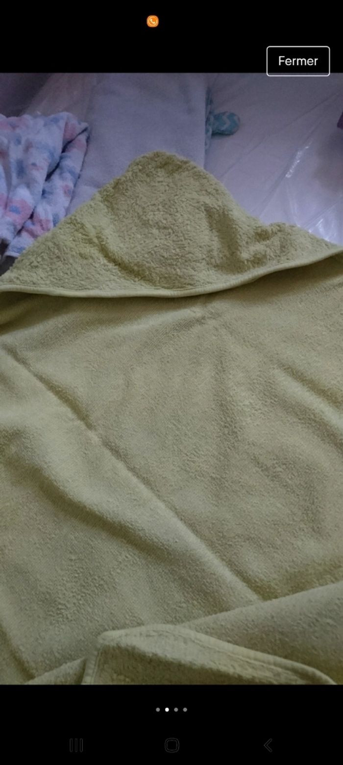 Lot cape de bain bébé