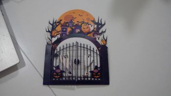 pop-up 3D château
