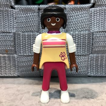 Personnage figurine femme playmobil