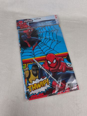 Nappe d'anniversaire Spiderman - Marvel - Neuf avec étiquette
