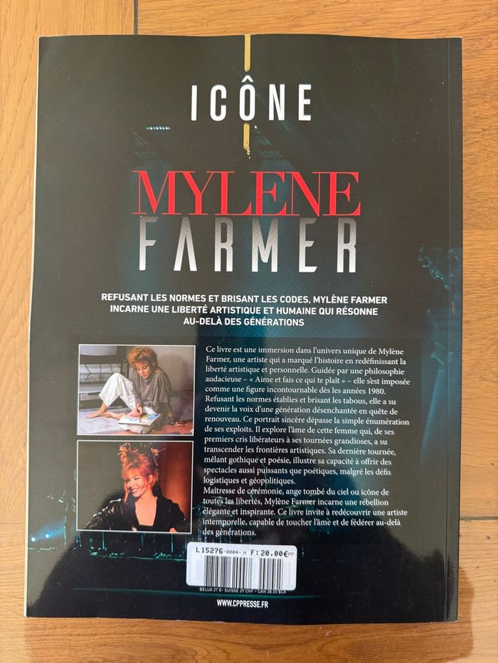 Livre icône Mylène Farmer - photo numéro 2