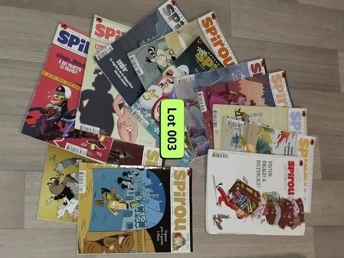 Lot de 12 magazines SPIROU année 2010 L003  7626509740 - photo numéro 9