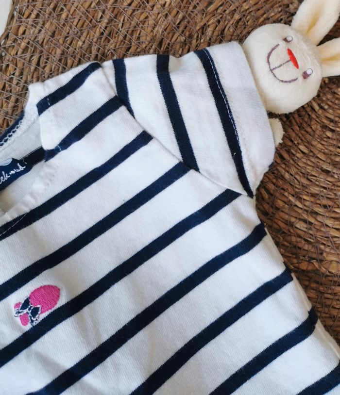 Robe 👣, marinière, weekend à la mer, 18 mois - photo numéro 4