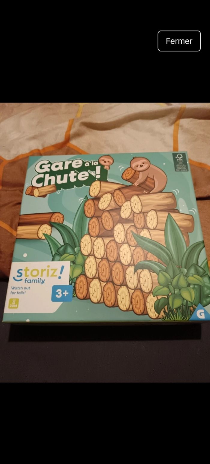 Jeu gare à la chute