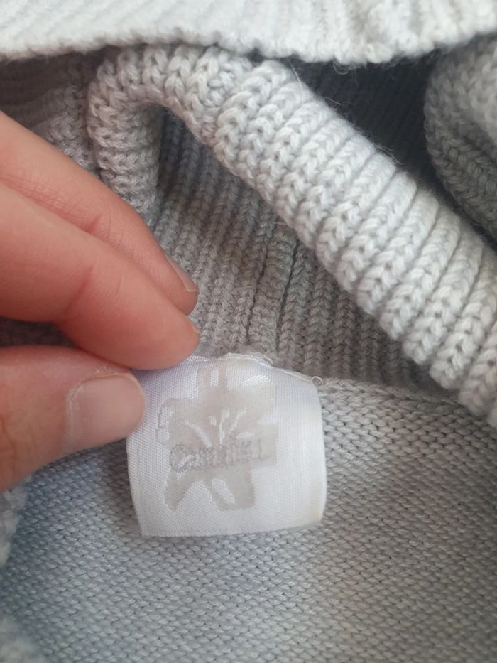 Pull gris - photo numéro 2