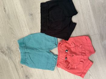 Lot de 3 shorts taille 3 mois