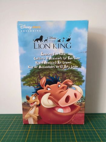 Coffret D'activités Roi Lion Disney Store