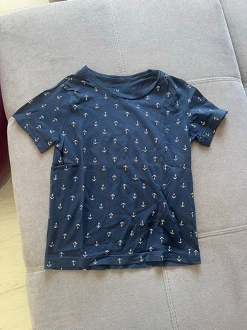 T-shirt marine bleu H&M 4-6 ans