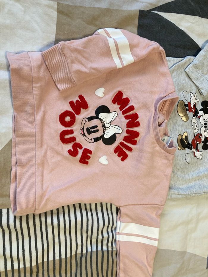 Lot de 2 sweat-shirt bébé fille - photo numéro 3