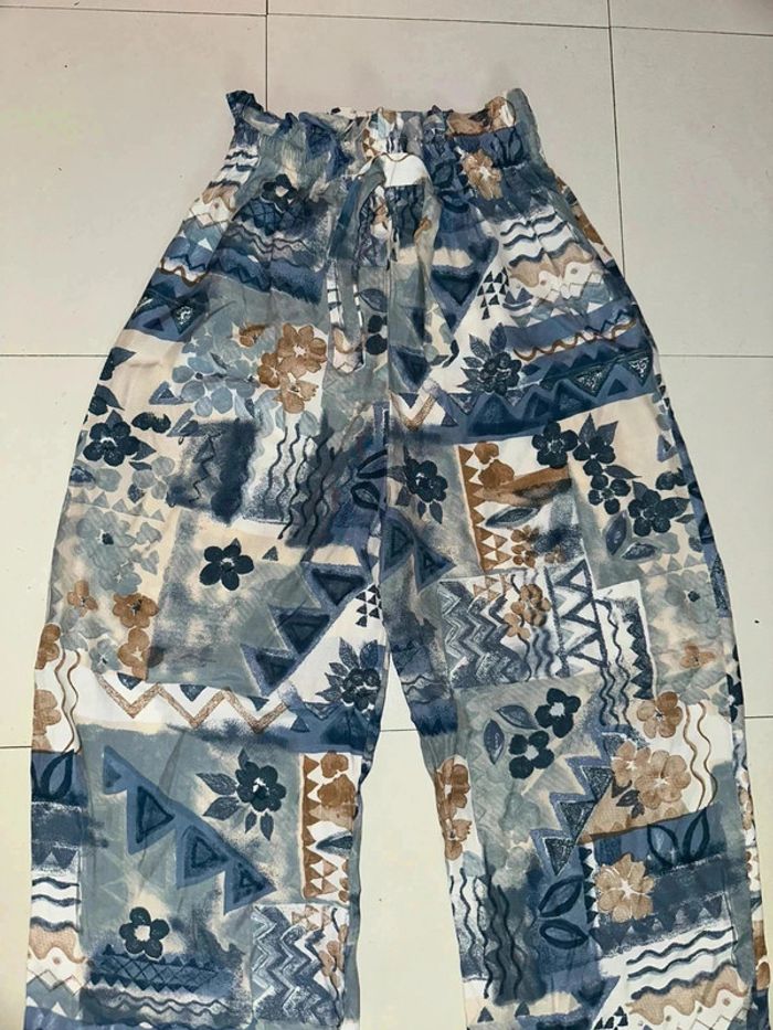Pantalon taille haute droit T38/40 neuf - photo numéro 3