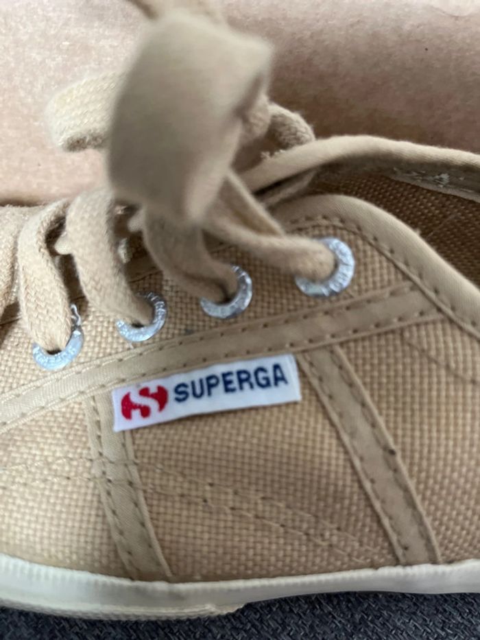 Chaussures femme Superga/ 38/ Beige / Très bon état - photo numéro 2
