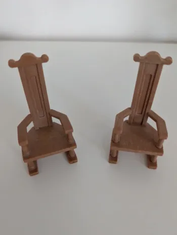 pièce détachée des playmobil 3440 3410 70955 chaise du moyen âge