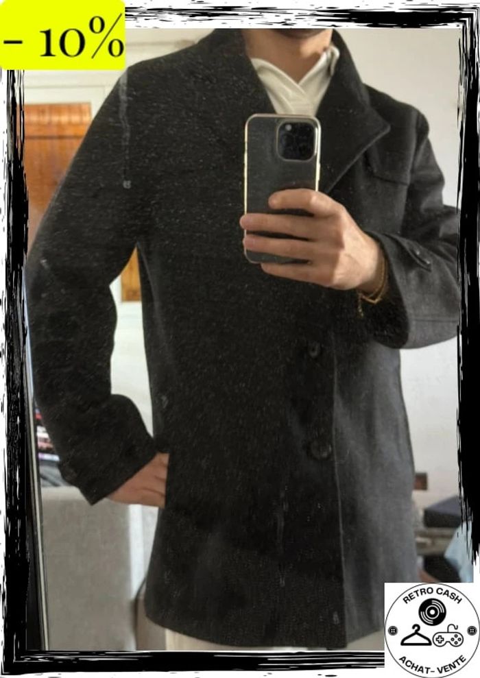 Veste Longue Pierre Balmain Paris taille 52 - photo numéro 2