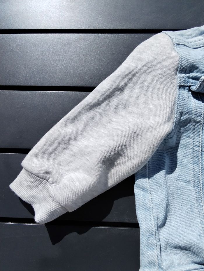 Veste jean/jogging 18m Kiabi - photo numéro 3