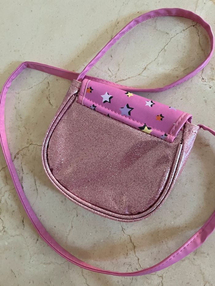 Sac à bandoulière 💫Mini sac rose LoL - photo numéro 5