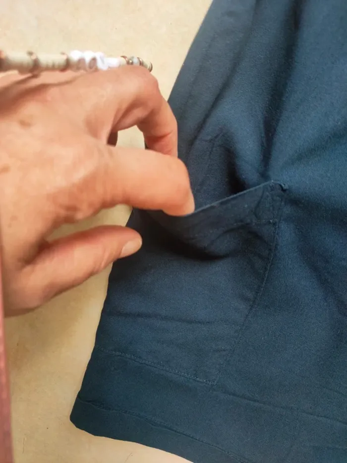 Combinaison short bleu taille 14 ans monoprix - photo numéro 5