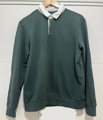 Polo vert manches longues - Taille M - Devred
