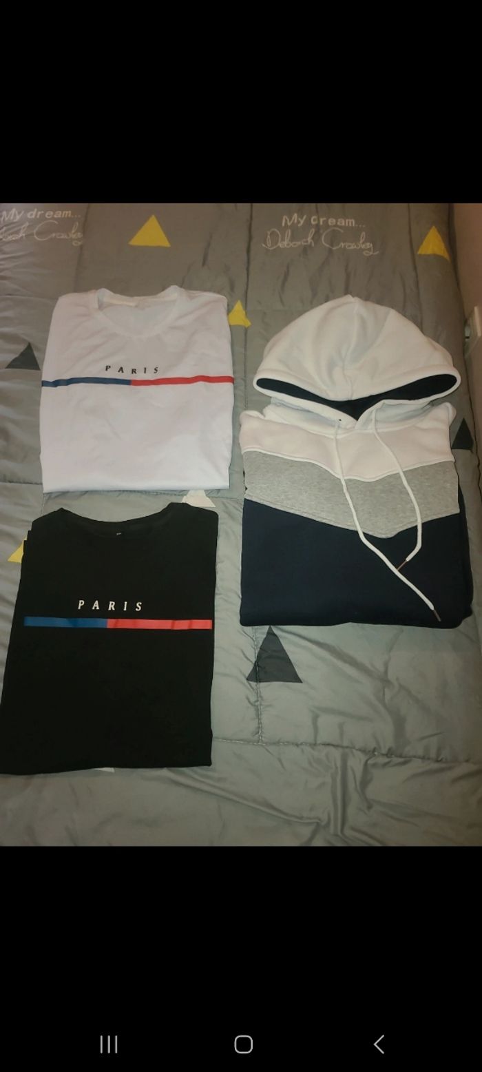 Lot pull et Tee-shirt homme xxl