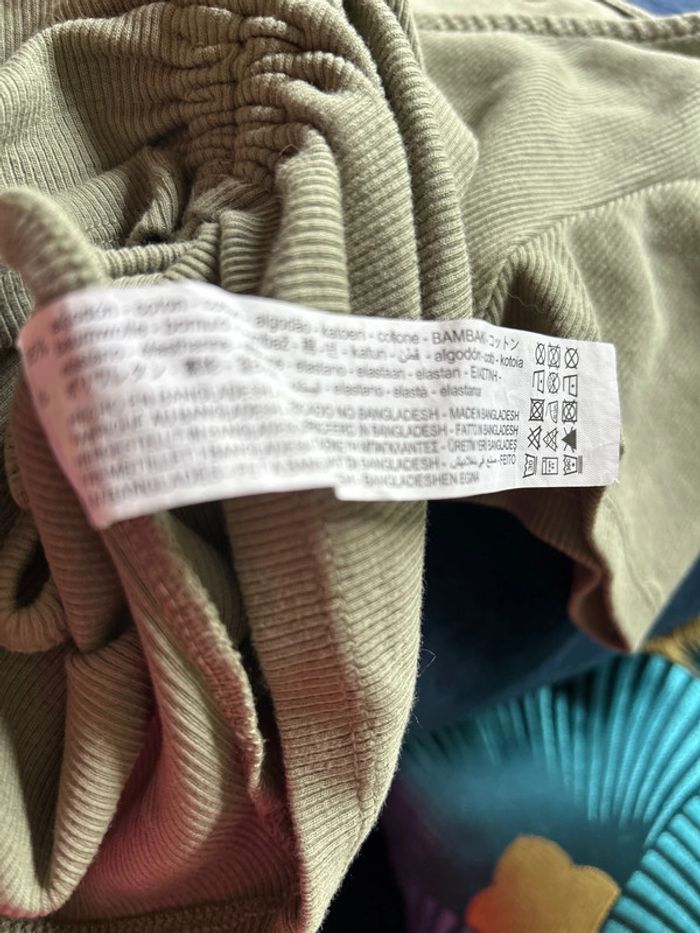 Zara top couleur kaki taille s - photo numéro 5