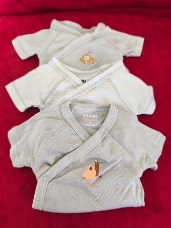 Bodies manches courtes naissance KIABI