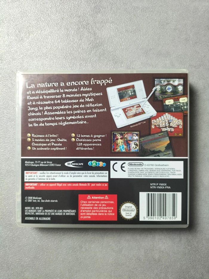 Jeu Nintendo DS – Mah Jong Quest Expeditions - photo numéro 2