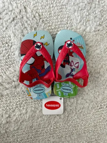 Tong Havaianas Spidey