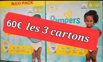 Pampers taille 6