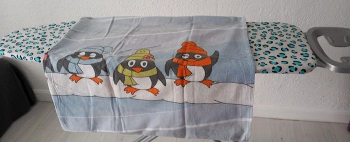 Parrure de drap molletonné 1 personne