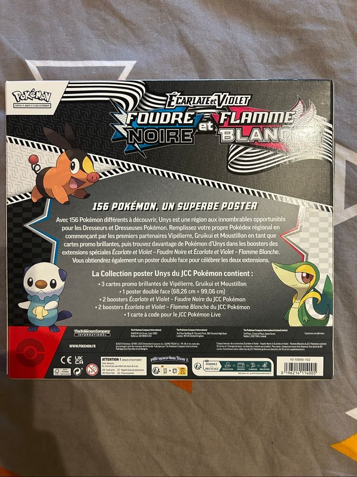 Coffret poster Pokémon ev10.5 - photo numéro 2