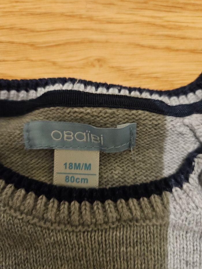 Pull gris - photo numéro 3