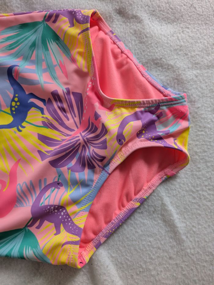 Maillot de bain 1p rose dinosaures - 98/104 - H&M - photo numéro 4