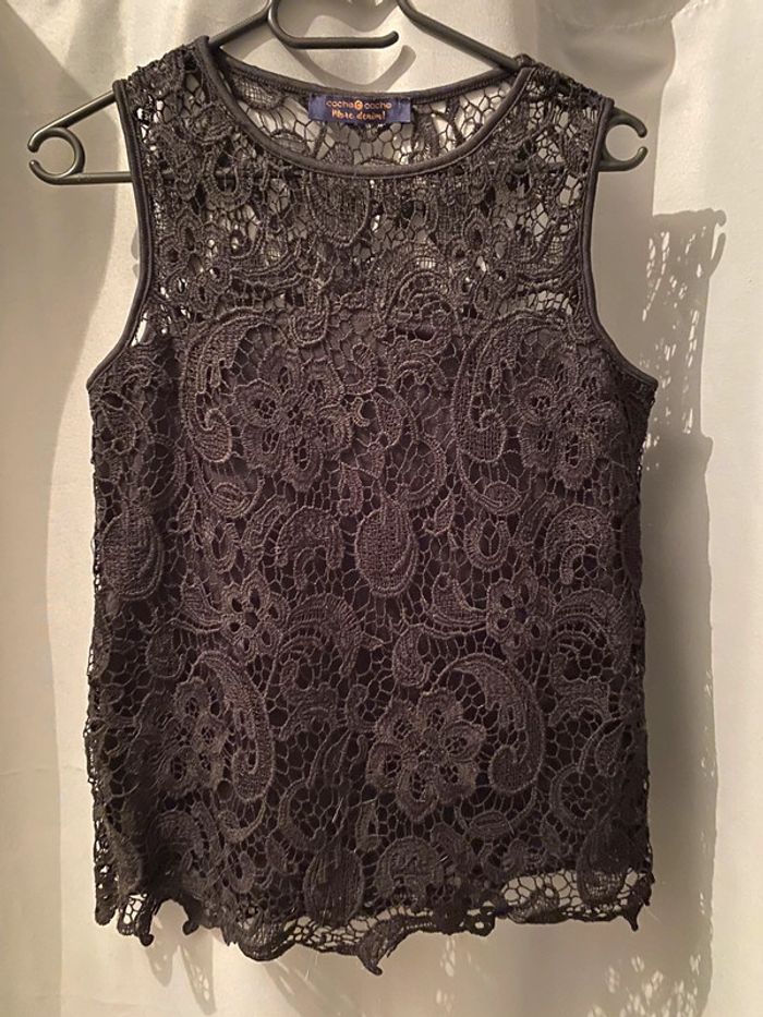 Teeshirt à dentelle