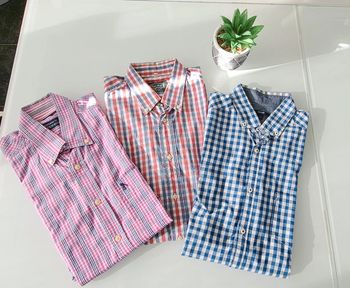 Lot de 3 chemises à carreaux