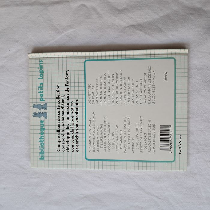 Livre Le Logis Des Animaux Bibliothèque Petits Lapins Nathan 1988 Nouvelle - photo numéro 2
