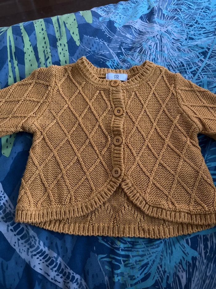 Gilet moutarde la redoute - photo numéro 3